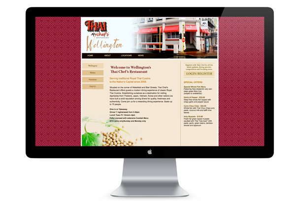 Thai Chef's Restaurant - Wellington Location Page