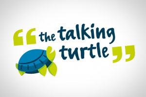 Sample of work done by tk:design for The Talking Turtle